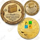 Geo Achievement 4000 Finds - Coin + Pin