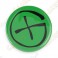 Chapa Geocaching - Verde