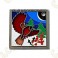 Geocoin "World" - Rojo