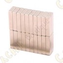 Im&aacute;nes neodimios 20x4x2mm - Lote de 5