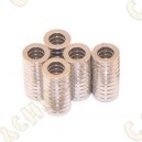 Im&aacute;nes neodimios 10x6x2mm - Lote de 10