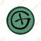 Parche geocaching - Negro