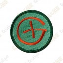 Parche geocaching - Naranja