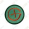 Patch geocaching - cor de laranja