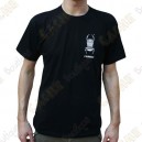Trackable "Travel Bug" T-shirt for Men - Black