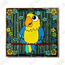 Geocoin "Macaw" - Amarilla