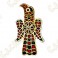 Geocoin "Eagle Fibula" - Ouro