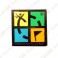 Pin's Geocaching.com - Negro