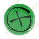 Geocaching button - Yellow