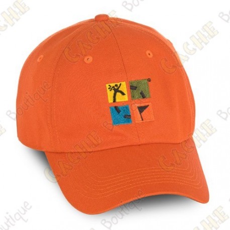 Groundspeak cap with logo - Orange