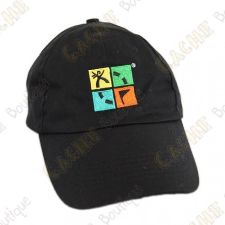 Groundspeak cap with logo - Black