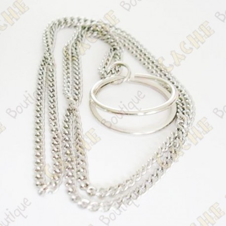 Chain for trackable marble