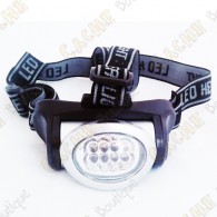 Lanterna de cabeça 8 LED