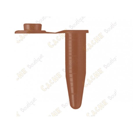 Micro Tube 0,5 ml x 10 - Marron