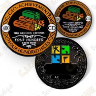 Geo Achievement® 400 Hides - Coin + Pin's