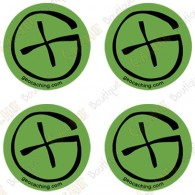 Sticker Geo "Round Small" - Lote de 4