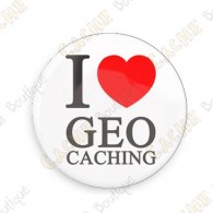I love Geocaching button