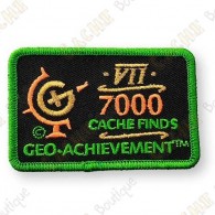 Geo Achievement® 7000 Finds - Parche