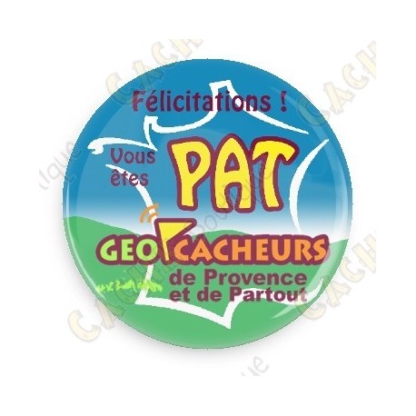 Geocacheurs de Provence button - PAT