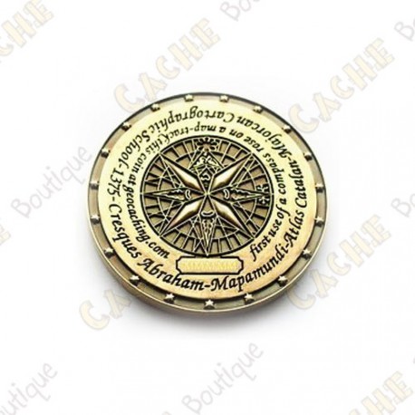 Geocoin "Mapamundi"