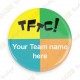 Chapa Team Name x 50 - Personalizada