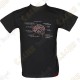 T-Shirt "Geo Brain" Homens - Negro