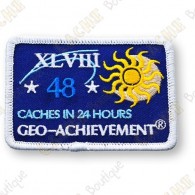 Geo Achievement® 24 Hours 48 Caches - Parche