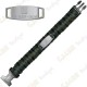 Bracelete Paracord - Eat Sleep Cache - Preto / Cinza