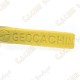 pulsera de silicona - Geocaching, this is our world - Amarillo