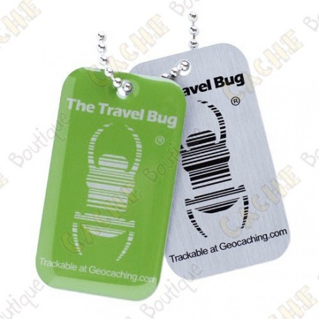 QR Travel bug - Green