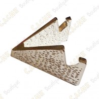 Metal coin stand - Silver