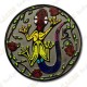 Geocoin "Gecko" - Rainbow