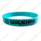 Bracelet silicone Geocaching - Bleu