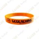 Pulseira de silicone Geocaching crianças - Cor de laranja