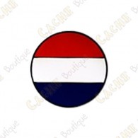  Micro coin représentant le drapeau des Pays-Bas. 