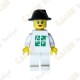 Personnage Femme LEGO™ trackable - Chapeau noir