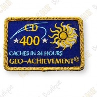 Geo Achievement® 24 Hours 400 Caches - Patch