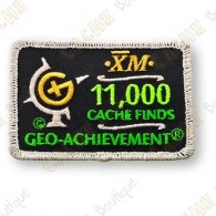Geo Achievement® 11 000 Finds - Patch