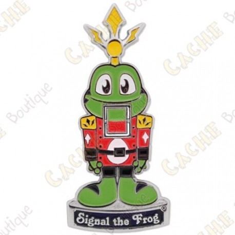 Geocoin "Signal the Frog® Nutcracker"