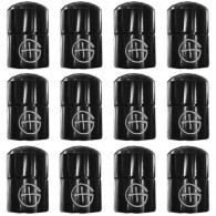 Nano Cache aimantée "Geo" x 12 - Noires