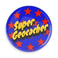 Crachá  Super Geocacher