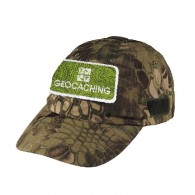 Casquette patch Geocaching - Camouflage serpent