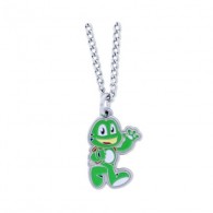 Geocoin Collar "Signal the frog"