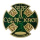 Geocoin "Celtic Knot" - Verde