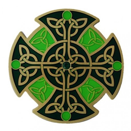Geocoin "Celtic Knot" - Verde