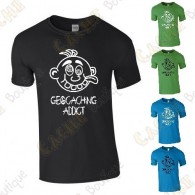 Camiseta "Geocaching Addict" Hombre