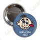 Badge "Geocaching Addict" Garçon