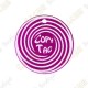 Copy Tag - Geocoin/Traveler de secours - Violet