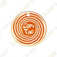 Copy Tag - Geocoin/Double tag - Naranja