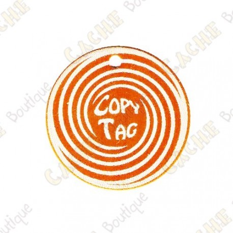 Copy Tag - Geocoin/Traveler de secours - Orange